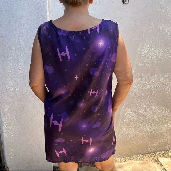 Disney
Item Name: (Starwars) Space dress- poly blend - Picture 5 of 6